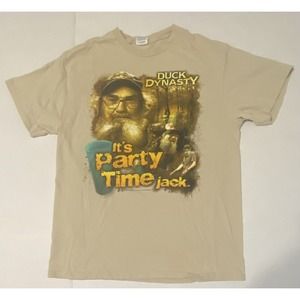 Duck Dynasty A&E 2012 Uncle Si “Its Party Time Jack” T-Shirt-Large